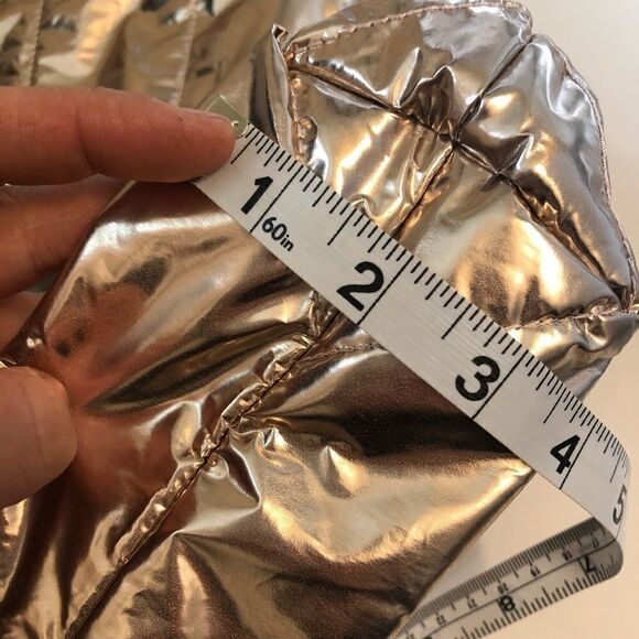 Victoria's Secret Limited Edition 2017 Metallic Rose Gold Tote Bag VS Travel - Picture 7 of 12